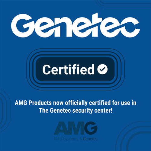 AMG announce Genetec Integration