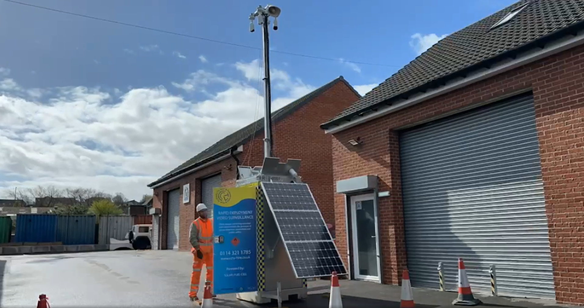 Rapid-Deployment CCTV Towers by CCTV Hire & Sales