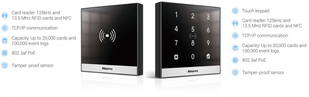 Akuvox releases A0 Series Access Control Readers