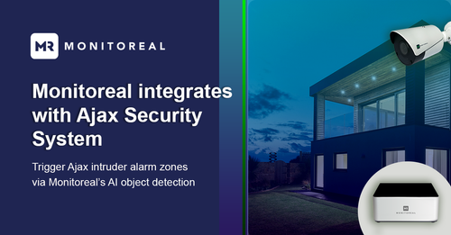 Monitoreal Announces Integration with Ajax Alarm System