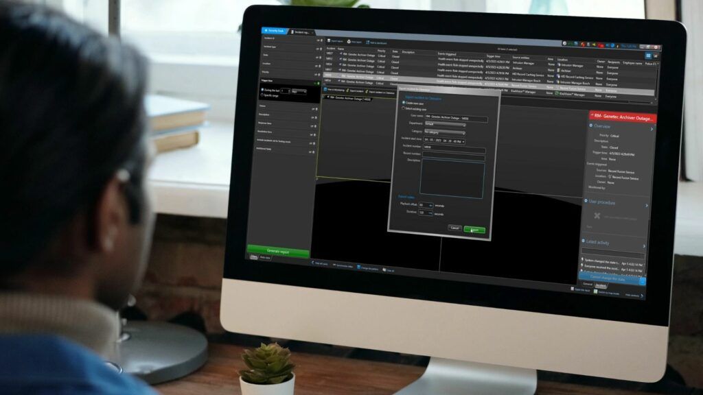 Genetec helps organisations move seamlessly from incident response to investigations