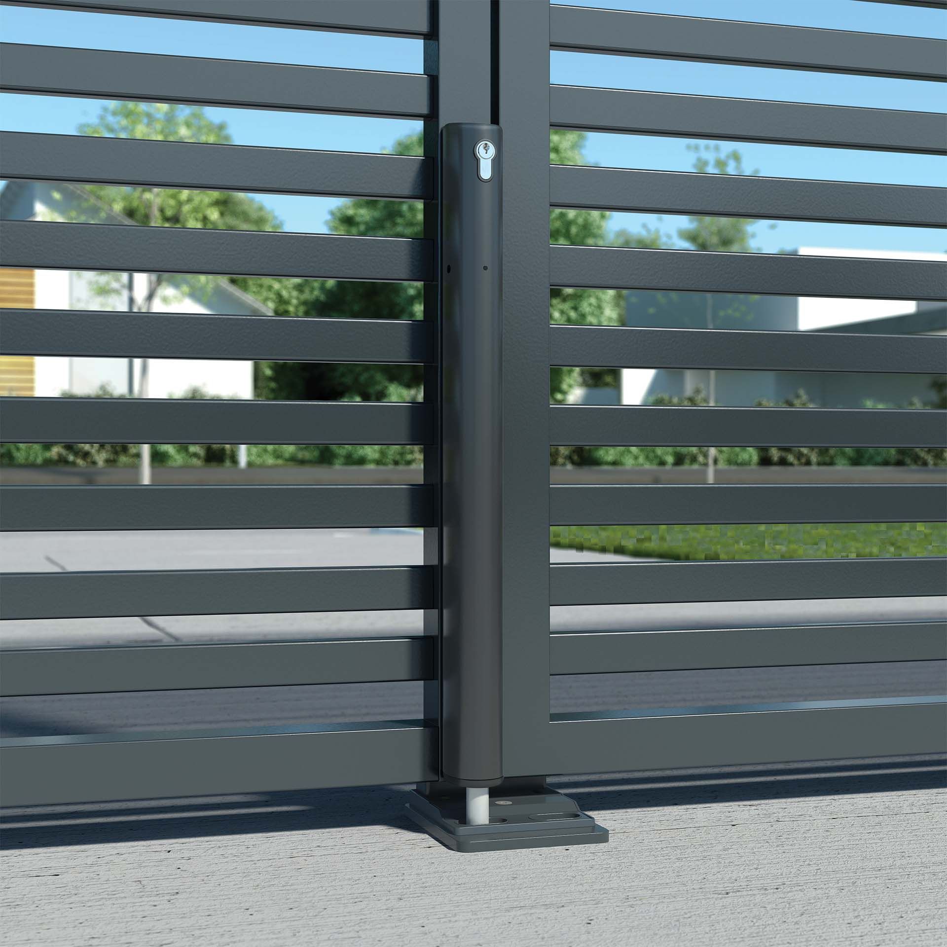 Electradrop Fail Open: Gate motor protection and emergency exit