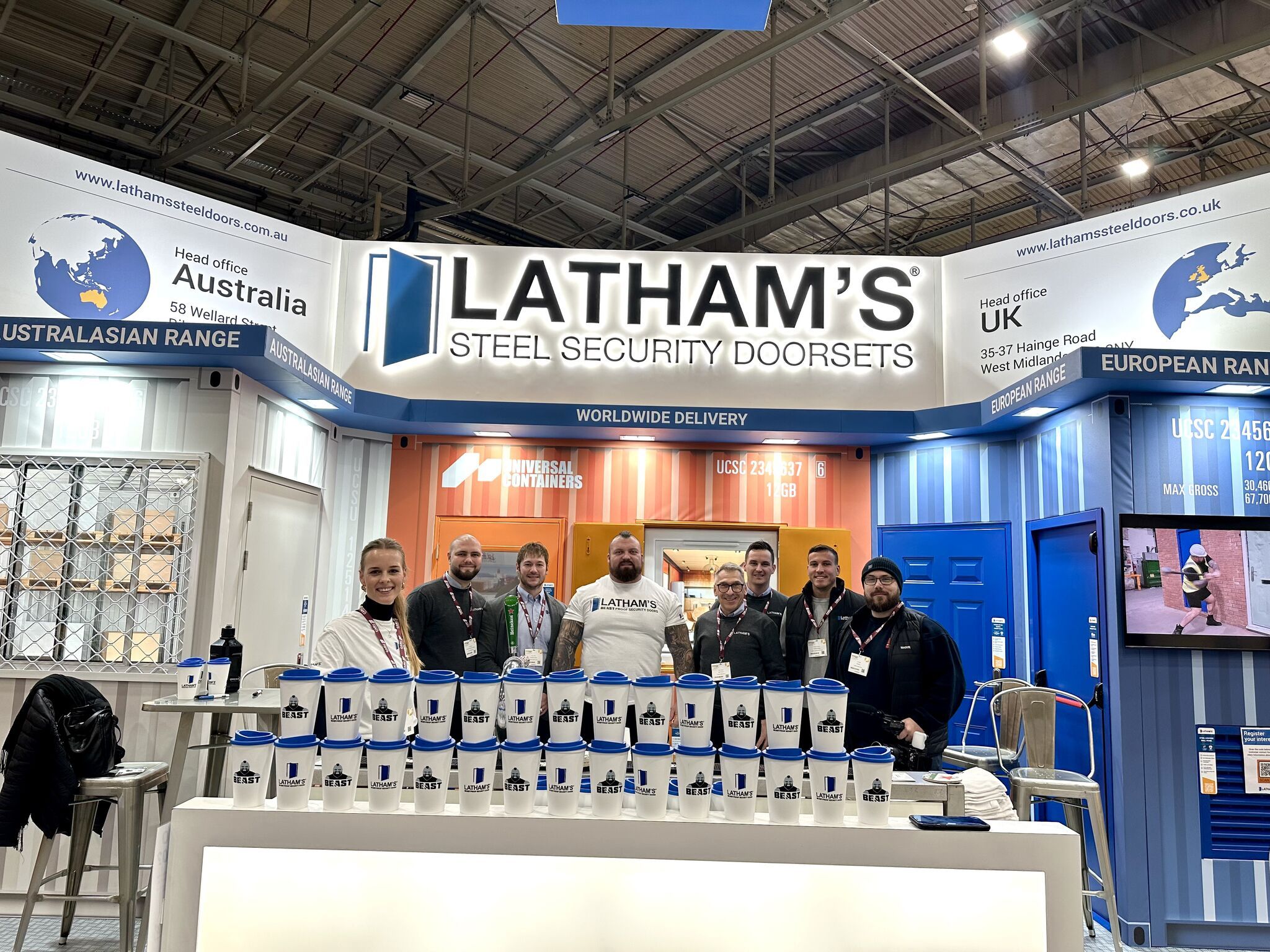 Eddie Hall to Appear at The Security Event 2026 with Lathams Steel Doors in Exclusive ‘Beast Approved’ Collaboration
