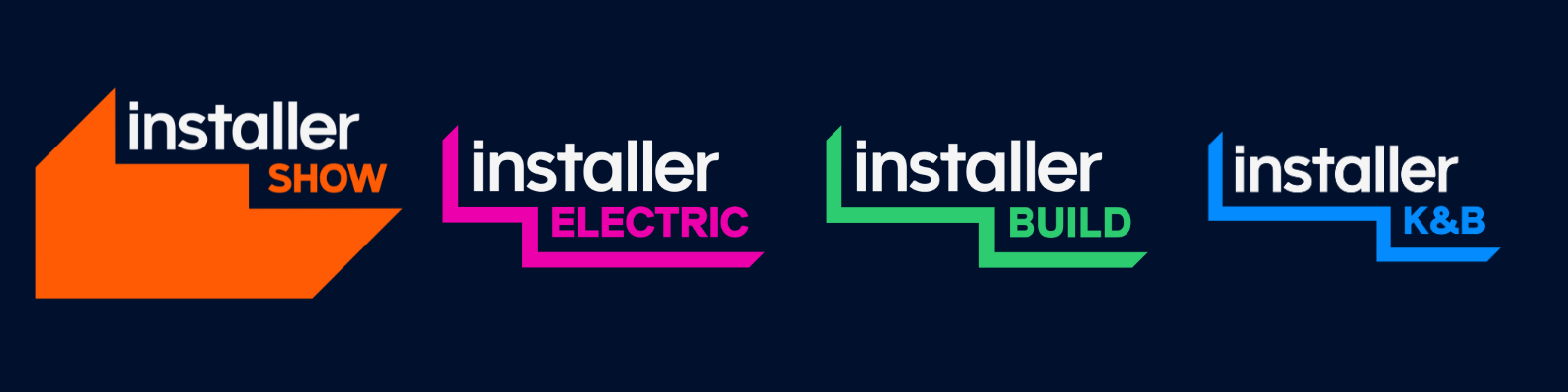InstallerSHOW series logos