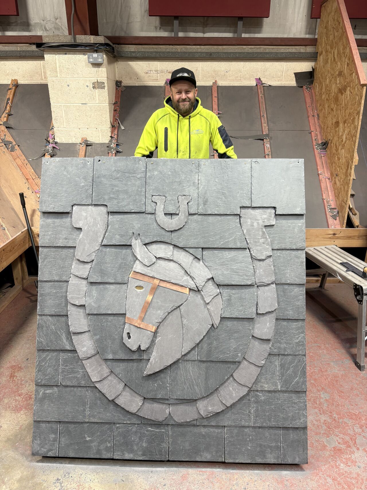 Decorative Slate Horse