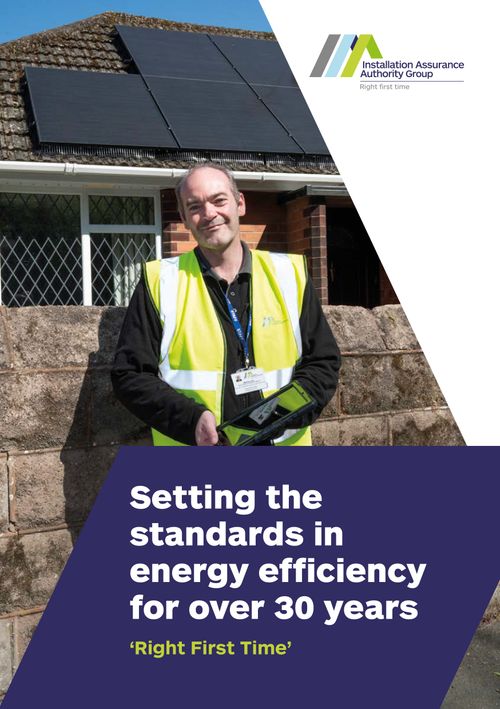 The Installation Assurance Authority Group - Setting the standards in energy efficiency for over 30 years.