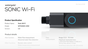 Watergate - Sonic - Spec Sheet