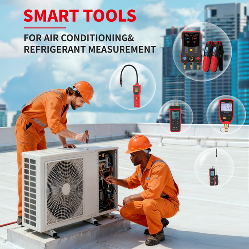 Smart Tools for Air Conditioning & Refrigerant Measurement