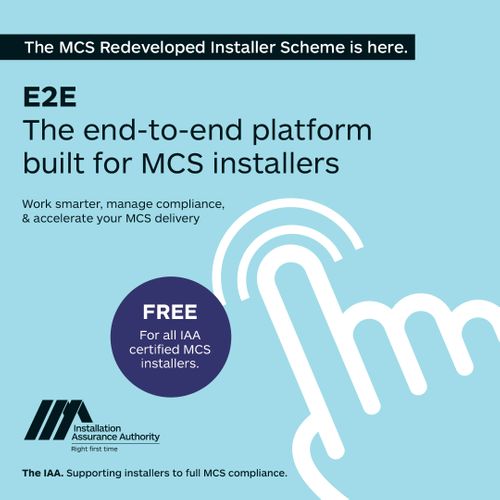 E2E - the free end-to-end platform built for MCS installers