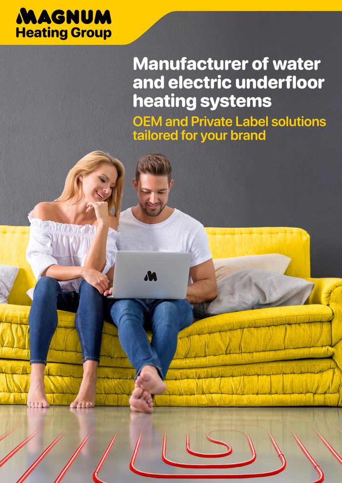 Manufacturer of water and electric underfloor heating systems