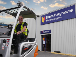 INSTANTOR EXPANDS UK REACH THROUGH  JAMES HARGREAVES PLUMBING SUPPLIES