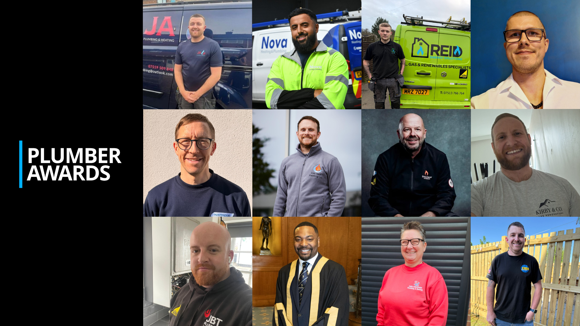 UK’s best plumbers announced:  The Plumber Awards’ first ever regional winners are revealed