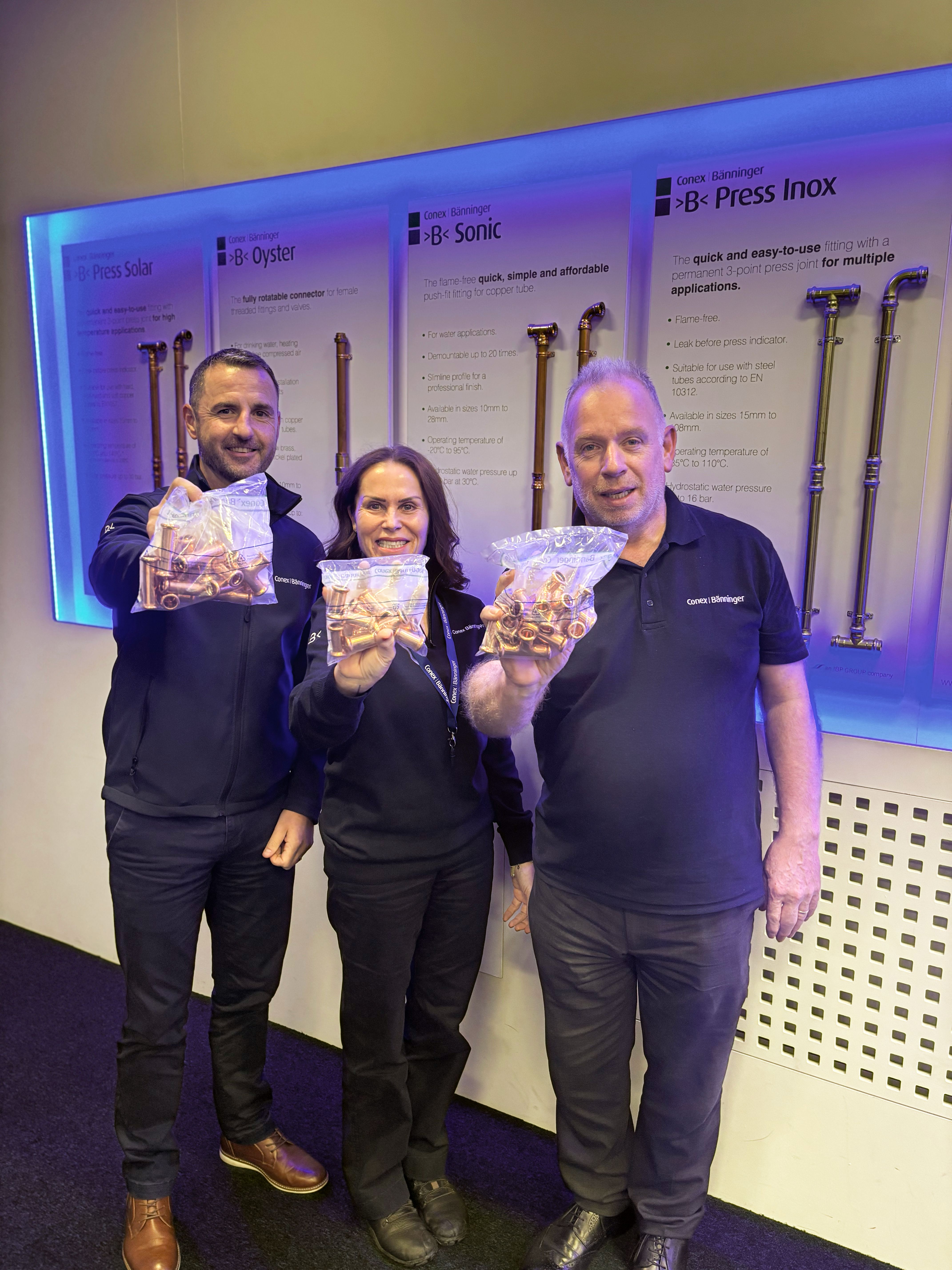 Conex Bänninger expands Its portfolio with its M Profile offering ＜A＞ Press Copper fittings