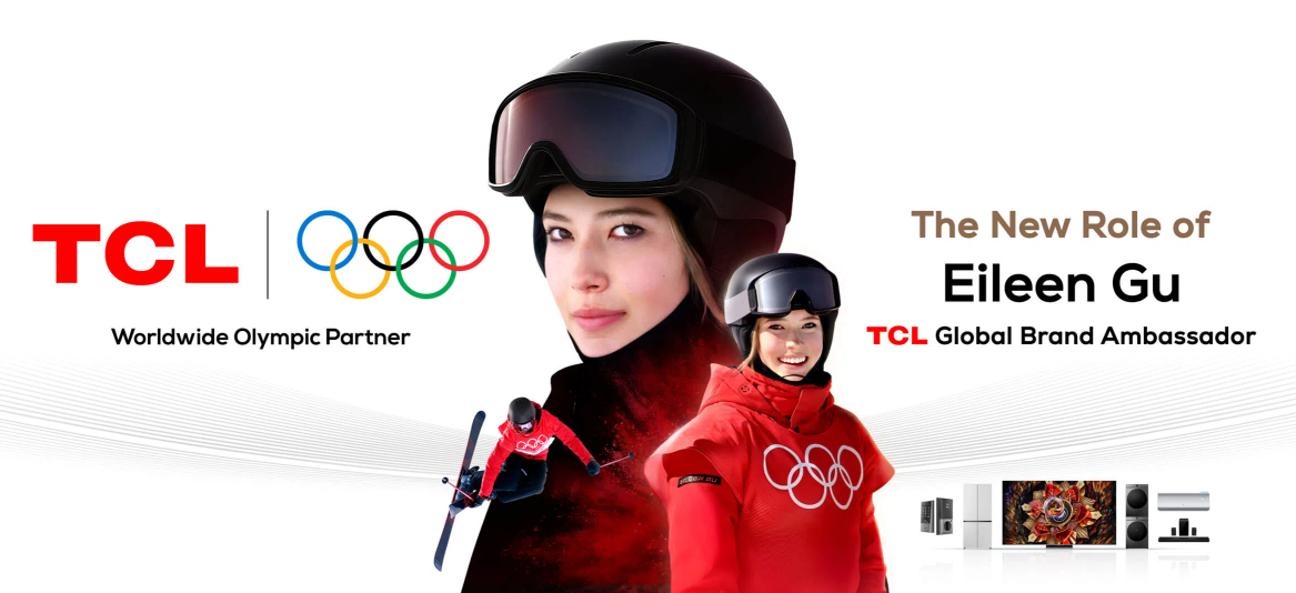 TCL appoints Olympic ski champion Eileen Gu as Global Brand Ambassador
