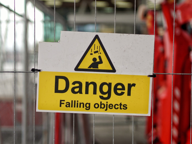 Heads up! The real risk of falling objects