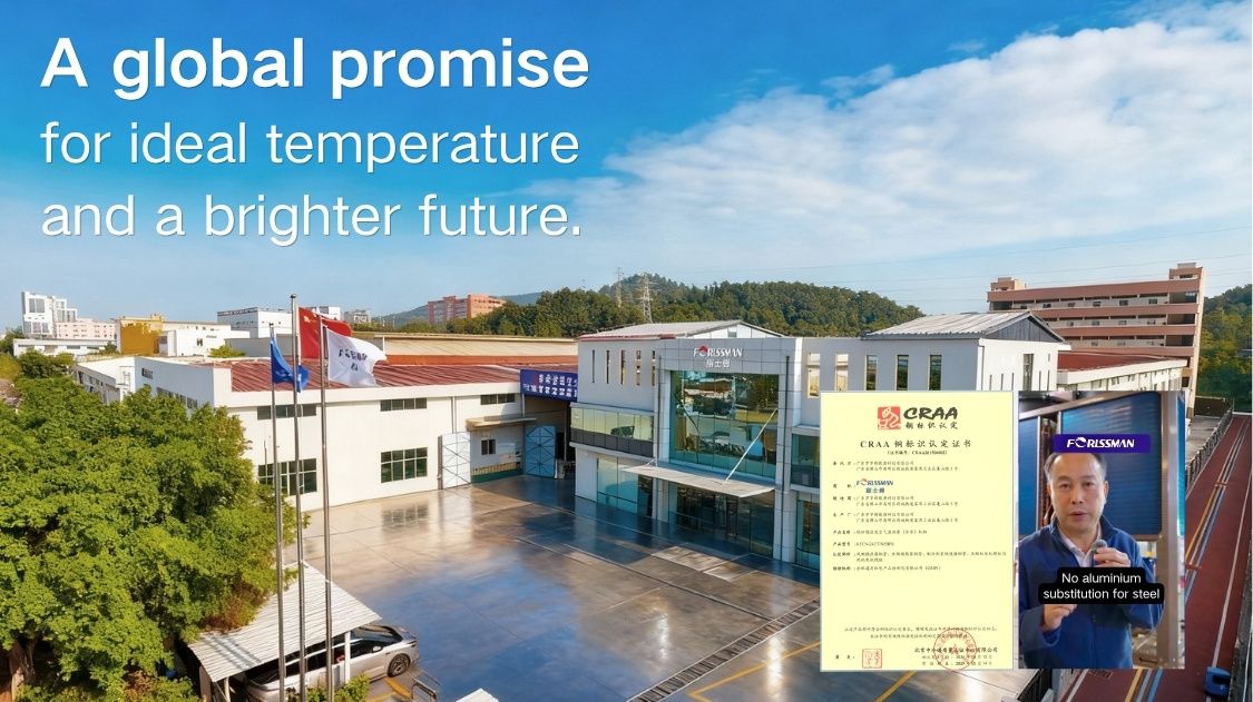 FORLSSMAN Becomes First Air Source Heat Pump Brand with CRAA Copper Mark Certification