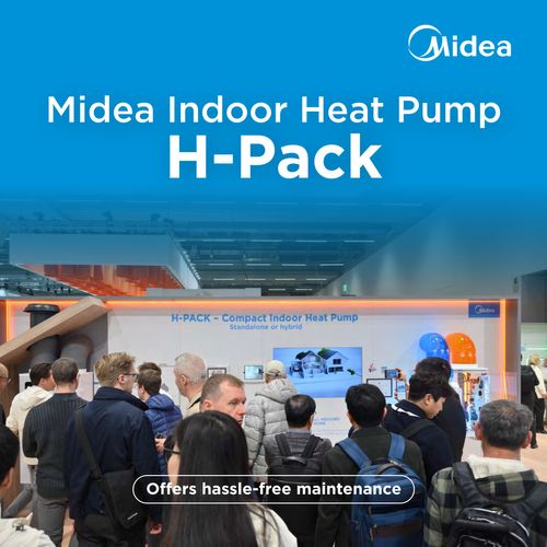 Midea H Pack Indoor Monoblock Heat Pump
