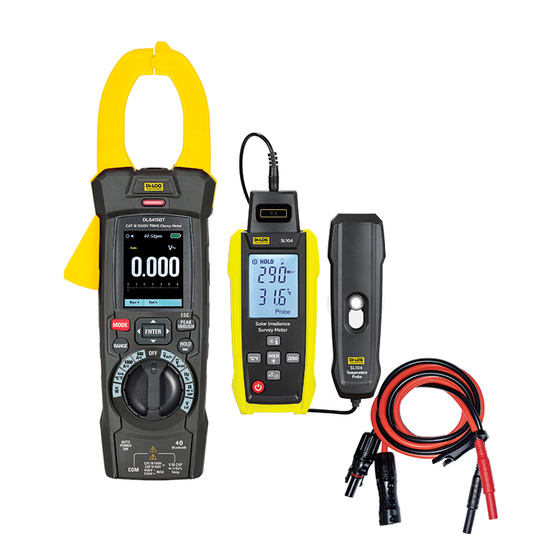 Di-LOG Launch New Solar PV Test Kits with 1500V CAT III safety rating