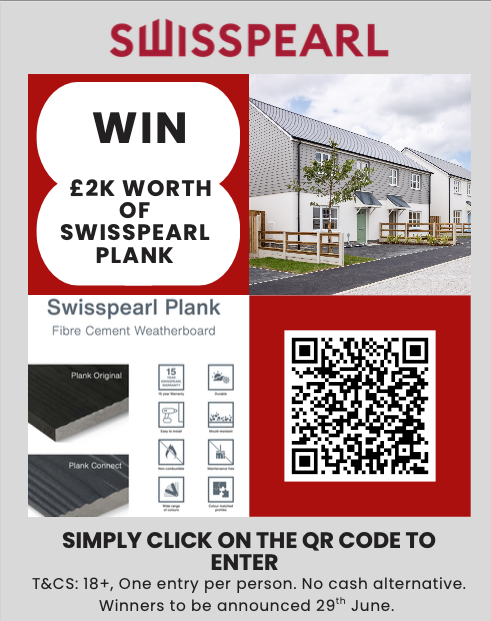 Win £2000 worth of Swisspearl Plank