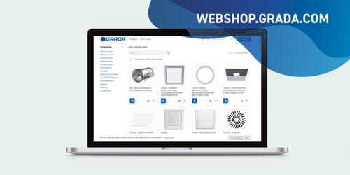 Grada webshop now available!