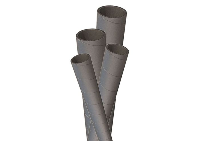 Aerfoam insulated pipe system