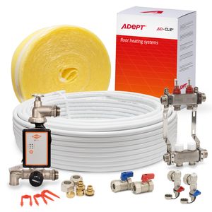 Adept AD-CLIP In Screed Water Underfloor Heating Kits
