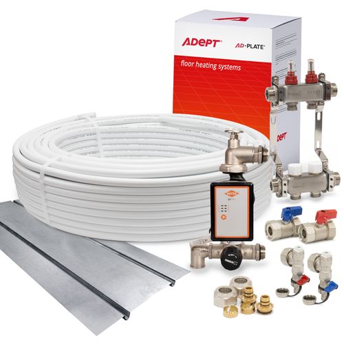 Adept AD-PLATE Timber Water Underfloor Heating Kits