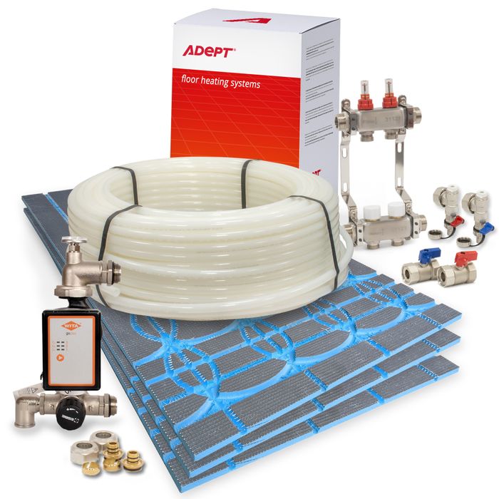 Adept AD-CXPS Water Underfloor Heating Overlay Kits