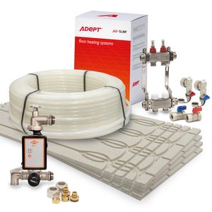 Adept AD-SLIM Water Underfloor Heating Kit