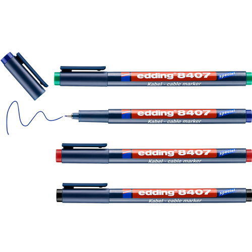 edding 8407 cable marker set
