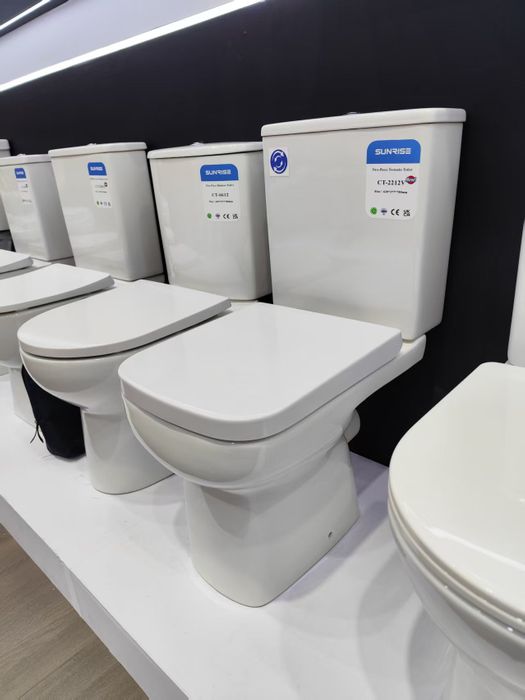 Tornado Two-Piece Toilet High-Performance Ceramic Toilet for European Market