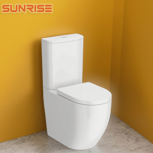 610mm D shape short projection Tornado fully back toilet
