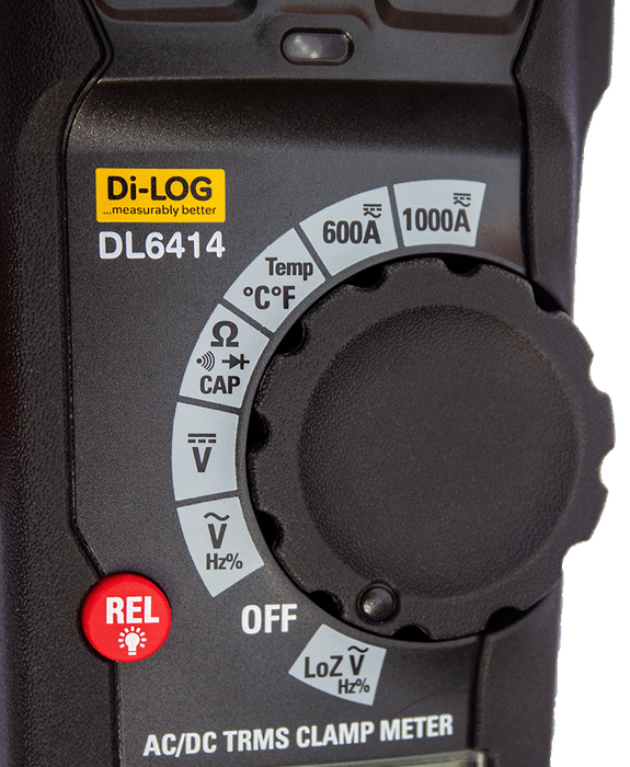 DL6414 TRMS 1000A AC/DC Clamp Mete