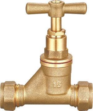 LL4072 Stopcock Tap Brass Valve Body High Precision CNC Machines Smooth Surface Good Sealing Performance No Leakages ISO228 Thread