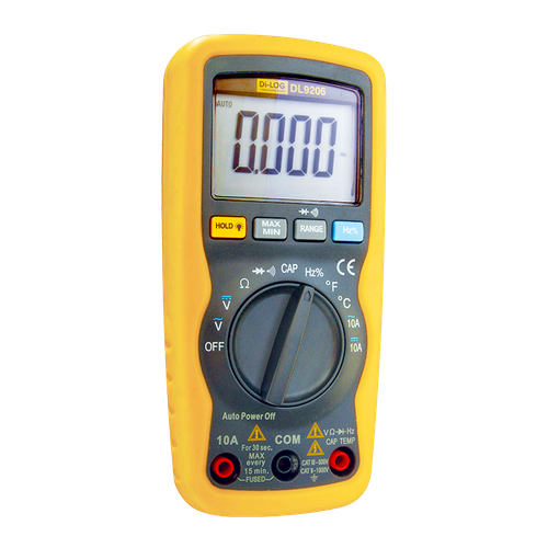 DL9206 Compact Auto Ranging 1000V Multimeter