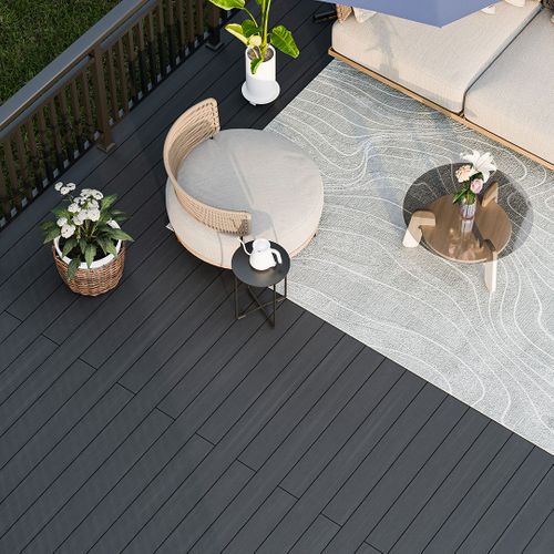 Composite Dual Decking Charcoal & Anthracite 5000 x 140