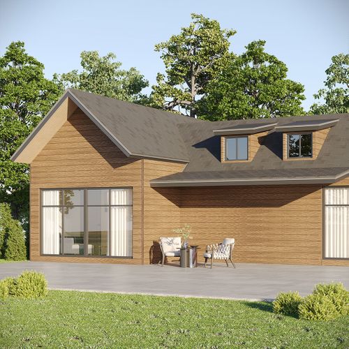 Composite Cladding Teak 5000 x 156