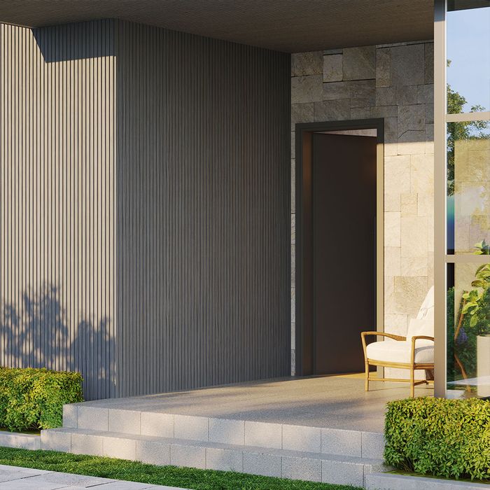 Composite Slat Wall Natural 5000 x 169