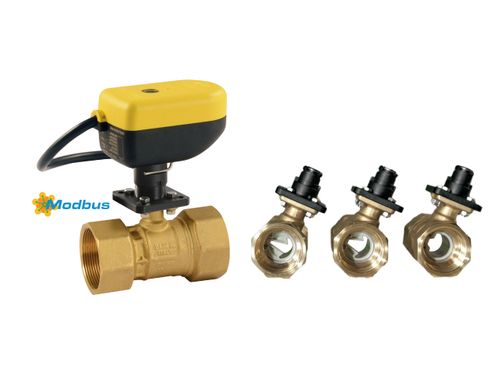 Regulating ball valves