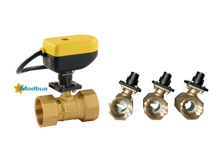 Regulating ball valves