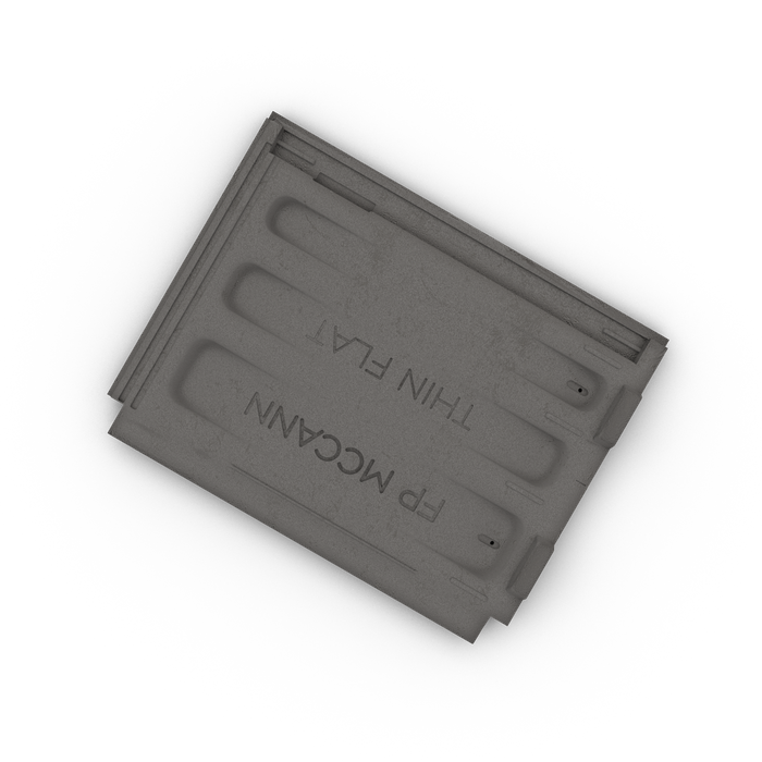 Duo Thin Flat Concrete Roof Tile