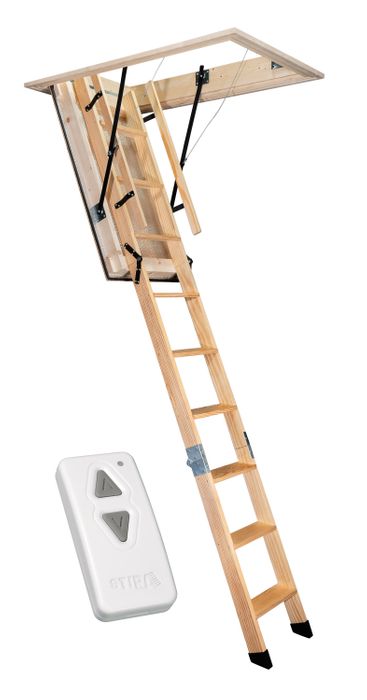 Semi-Automatic Stira Premium Loft Ladder Solutions