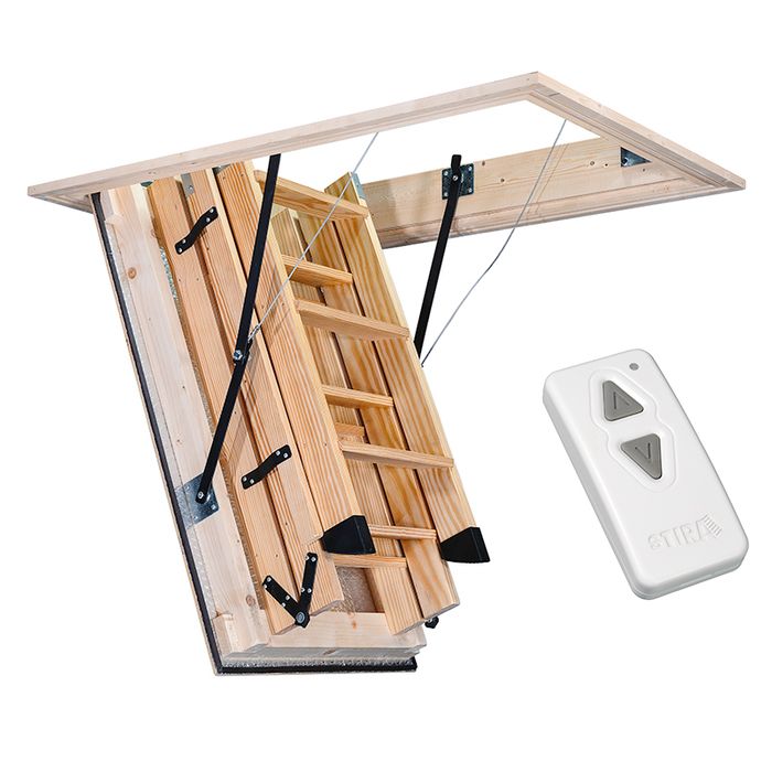 Semi-Automatic Stira Premium Loft Ladder Solutions