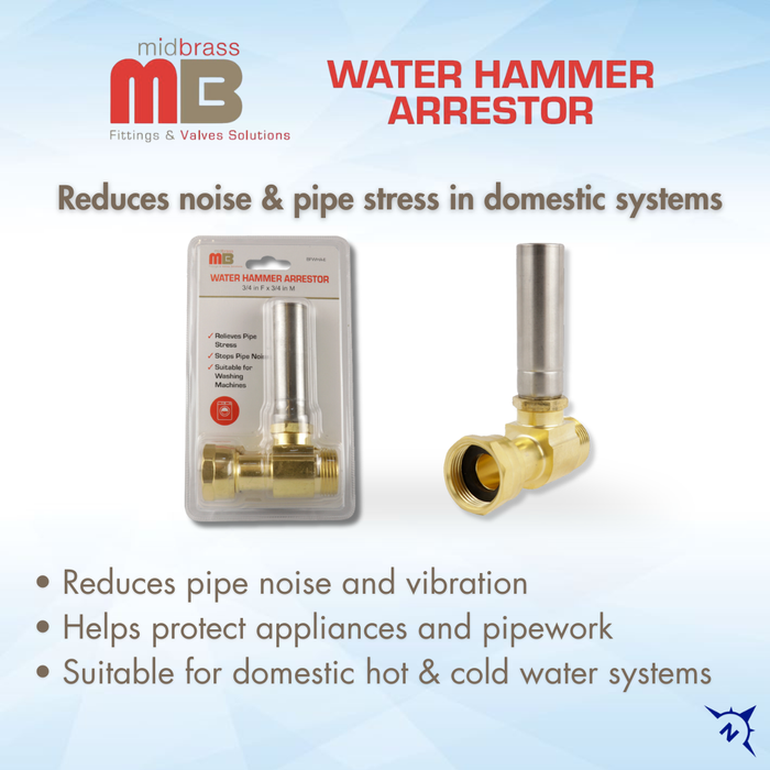 Water Hammer & Shock Protection Solutions (Shock Arrestors & Water Hammer Arrestors)