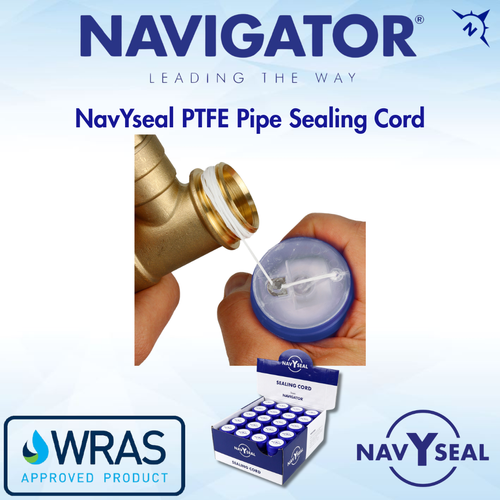NavYseal PTFE Pipe Sealing Cord