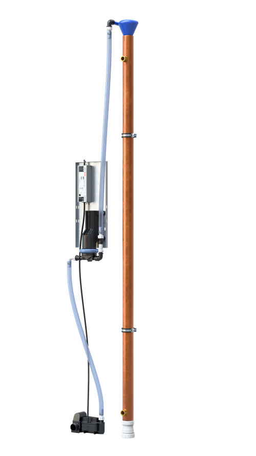 Blue QB1-21XE shower waste water heat recovery system
