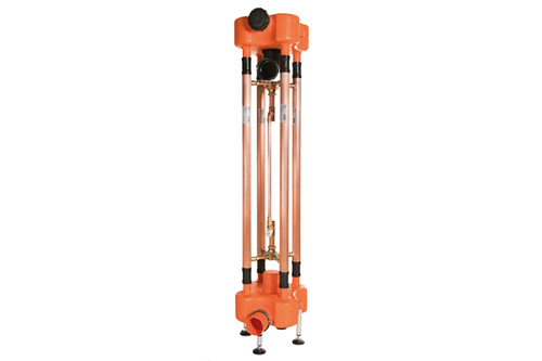 Multivert shower waste water heat recovery system