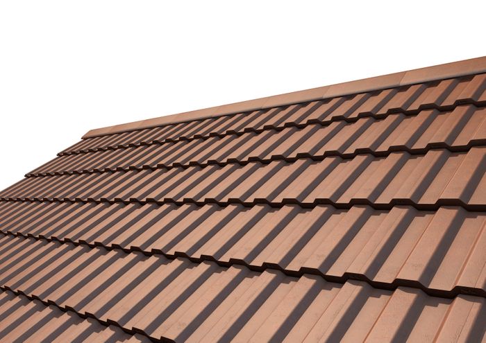 Square Top Concrete Roof Tile
