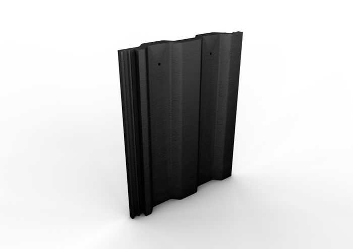 Square Top Concrete Roof Tile