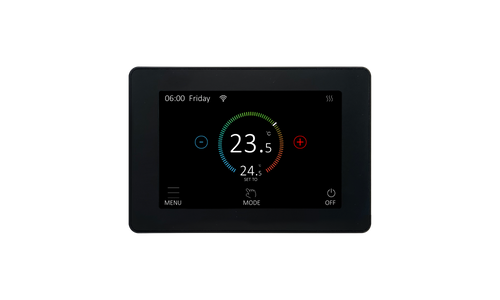 Amazing large TFT color touch  thermostat  for UFH underfloor heating